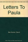 Letters To Paula