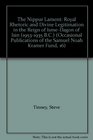 The Nippur Lament Royal Rhetoric and Divine Legitimation in the Reign of IsmeDagon of Isin