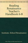 Reading Renaissance Teacher's Handbook 68