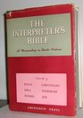 The Interpreter's Bible Vol 3