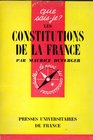 Constitutions et documents politiques