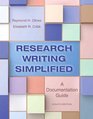 Research Writing Simplified A Documentation Guide Plus MyWritingLab  Access Card Package
