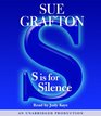 S is for Silence (Kinsey Millhone, Bk 19) (Unabridged Audio CD)