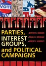 Parties Interest Groups and Political Campaigns