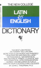 The New College Latin and English Dictionary
