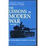 The Lessons Of Modern War Volume I The Arabisraeli Conflicts 19731989