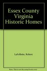 Essex County Virginia Historic Homes