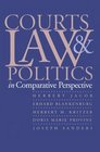 Courts Law and Politics in Comparative Perspective