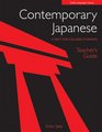 Contemporary Japanese: An Introductory Textbook For College Students Teacher's Guide