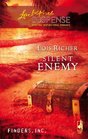 Silent Enemy (Finders, Inc., Bk 2) (Love Inspired Suspense, No 29)