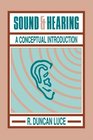 Sound  Hearing A Conceptual Introduction
