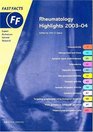 Rheumatology Highlights 20032004