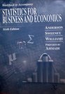 Workbook to Accompany Statistics for Business and Economics