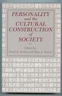Personality and the Cultural Construction of Society Papers in Honor of Melford E Spiro