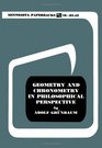 Geometry and Chronometry in Philosophical Perspective