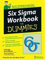 Six Sigma Workbook For Dummies