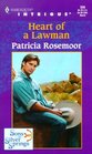 Heart of a Lawman (Sons of Silver Springs, Bk 1) (Harlequin Intrigue, No 559)