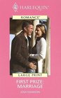 Harlequin Romance II  Large Print  First Prize Marriage