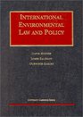 International Environmental Law and Policy