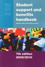 Student Support and Benefits Handbook England Wales and Northern Ireland 20092010