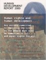 Human Development Report 2000 Human Rights and Human Development