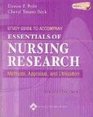 Study Guide to Accompany Essentials of Nursing Research Methods Appraisal and Utilization