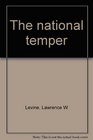 The national temper