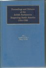 Proceedings and Debates of the British Parliaments Respecting North America 17541776 April 1775May 1776