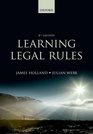 Learning Legal Rules