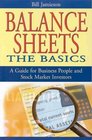 Balance Sheets The Basics
