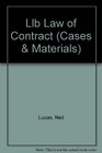 LLB Cases and Materials Law of Contract