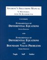 Fundamentals of Differential Equations and Boundary Value Problems Student's Solutions Manual Third Edition
