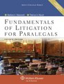 Fundamentals of Litigation for Paralegals Seventh Edition with CD