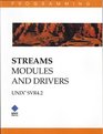 Streams Modules and Drivers Unix Svr42
