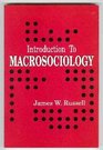 Introduction to Macrosociology