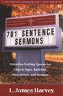 701 Sentence Sermons  AttentionGetting Quotes for Church Signs Bulletins Newsletters and Sermons