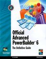 Official Advanced Powerbuilder 6 The Definitive Guide