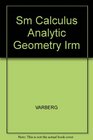 Calculus With Analytic Geometry IRM