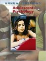 Annual Editions Adolescent Psychology 04/05