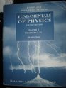 Fundamentals of Physics 5e  V 1 Chapters 121 Complete Solutions Manual