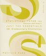Statistical Tutor for Johnson and Kuby's Just the Essentials of Elementary Statistics