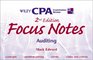 Wiley CPA Examination Review Focus Notes Auditing 2nd Edition