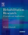 Rehabilitation Research Principles And Applications