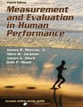 Measurement and Evaluation in Human Performance4th Edition w/Web Study Guide