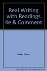 Real Writing with Readings 4e  Comment