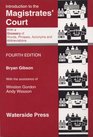Introduction to the Magistrates' Court With a Glossary of Words Phrases Acronyms And Abbreviations