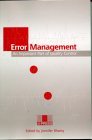 Error Management An Important Part of Quality Control