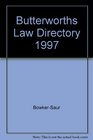 Butterworth's Law Directory 1997