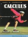 Calculus Concepts  Applications Instructor's Guide