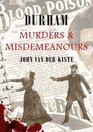 Durham Murders and Misdemeanours